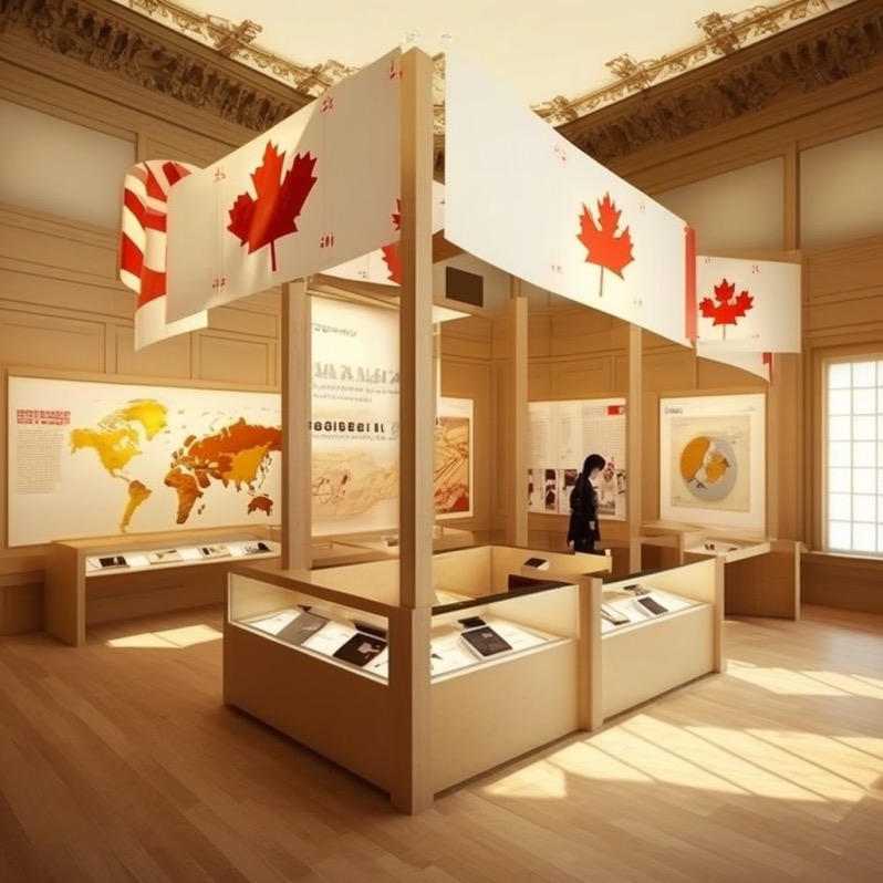 japanese museum exhibit