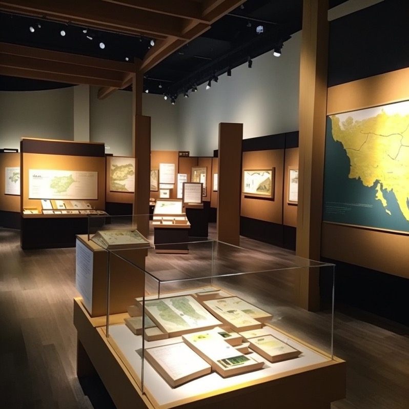 japanese museum exhibit