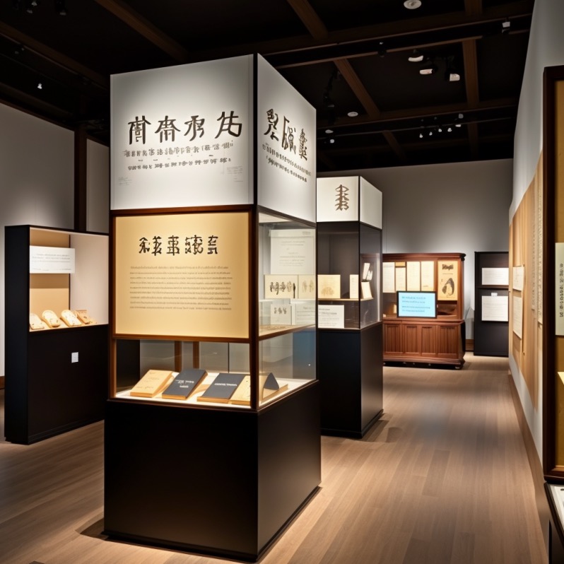 japanese museum exhibit