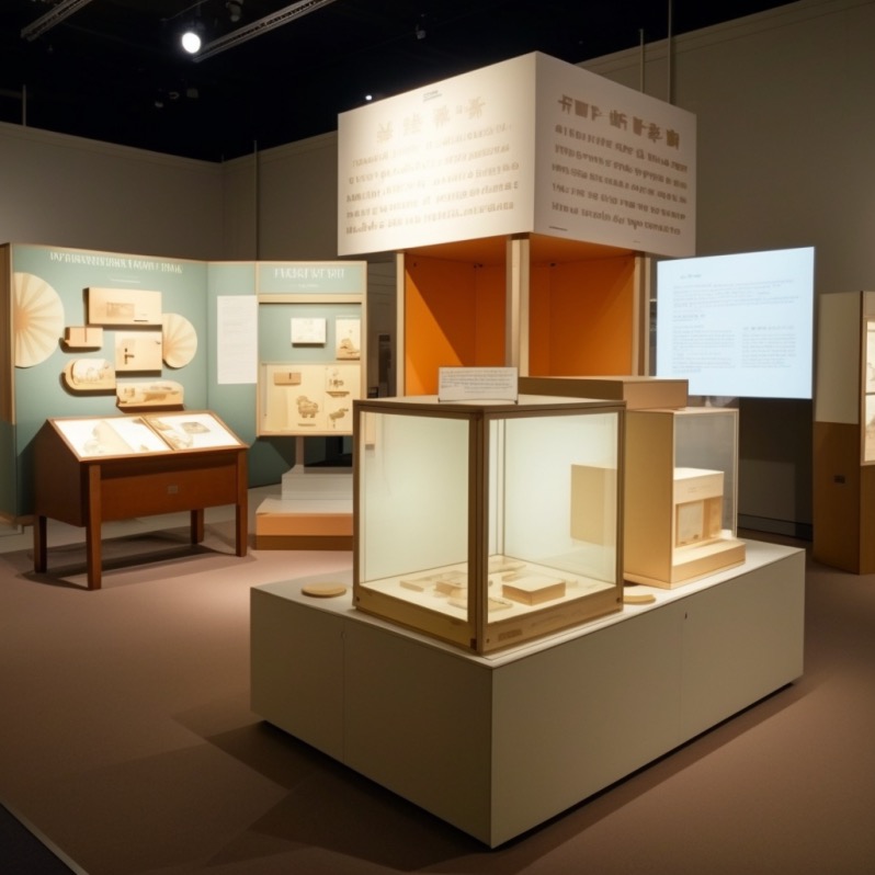 japanese museum exhibit