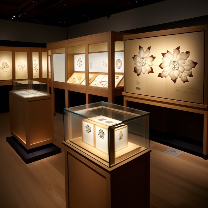 japanese museum exhibit