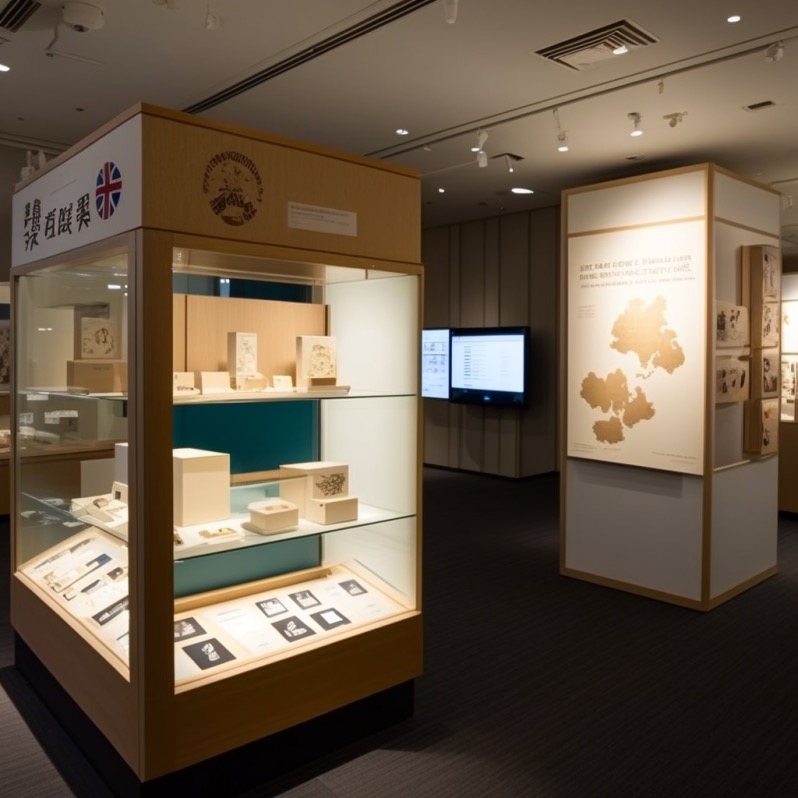 japanese museum exhibit