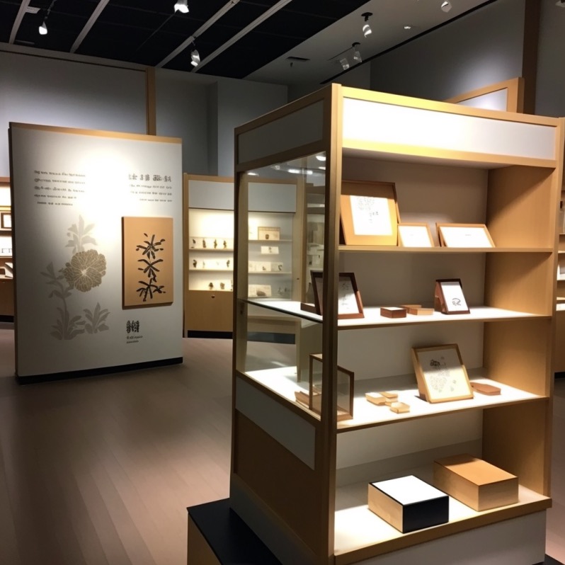 japanese museum exhibit