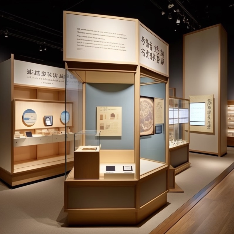 japanese museum exhibit