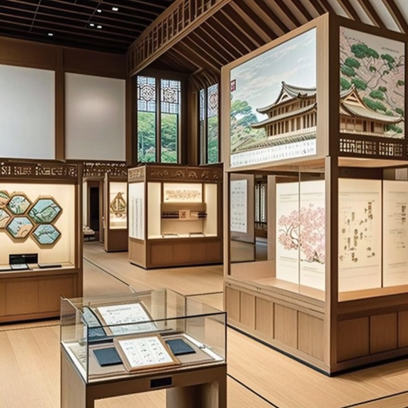 japanese museum exhibit