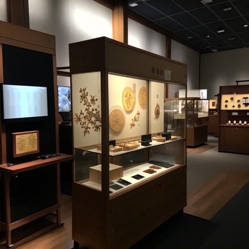 japanese museum exhibit