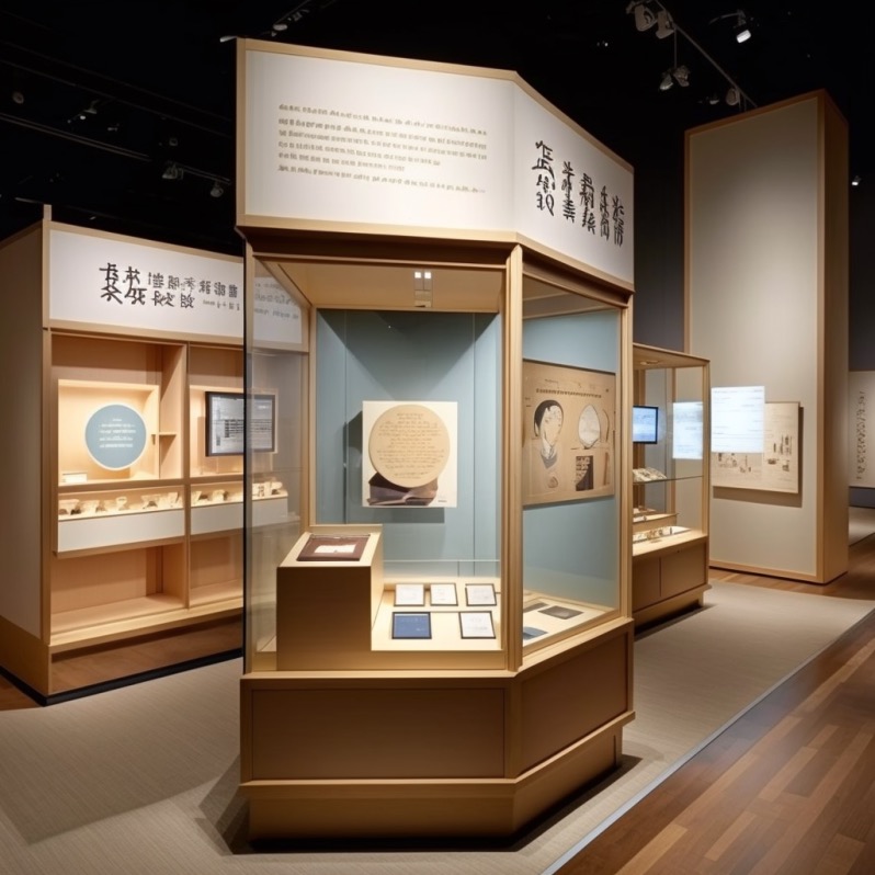 japanese museum exhibit