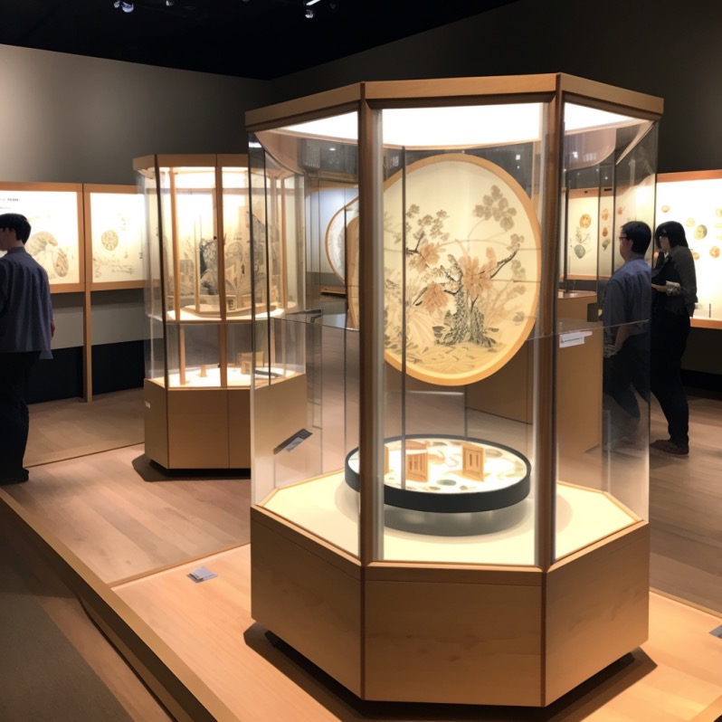 japanese museum exhibit