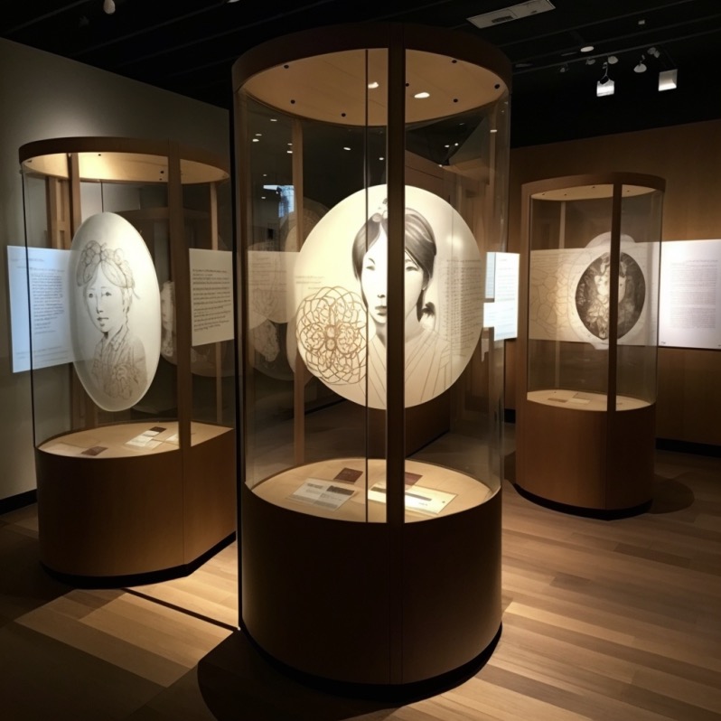 japanese museum exhibit